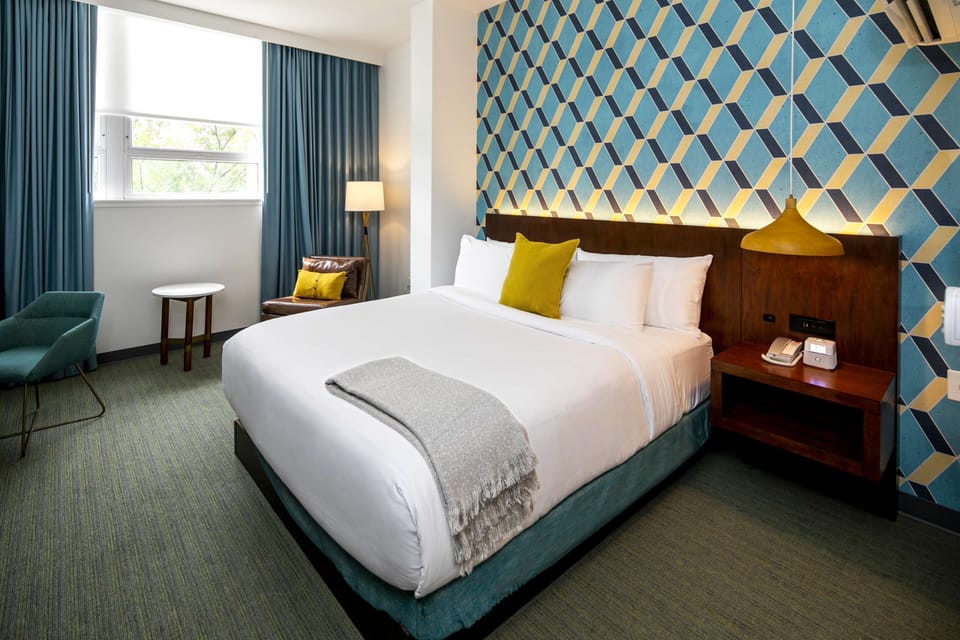 In-room safe, desk, laptop workspace, iron/ironing board