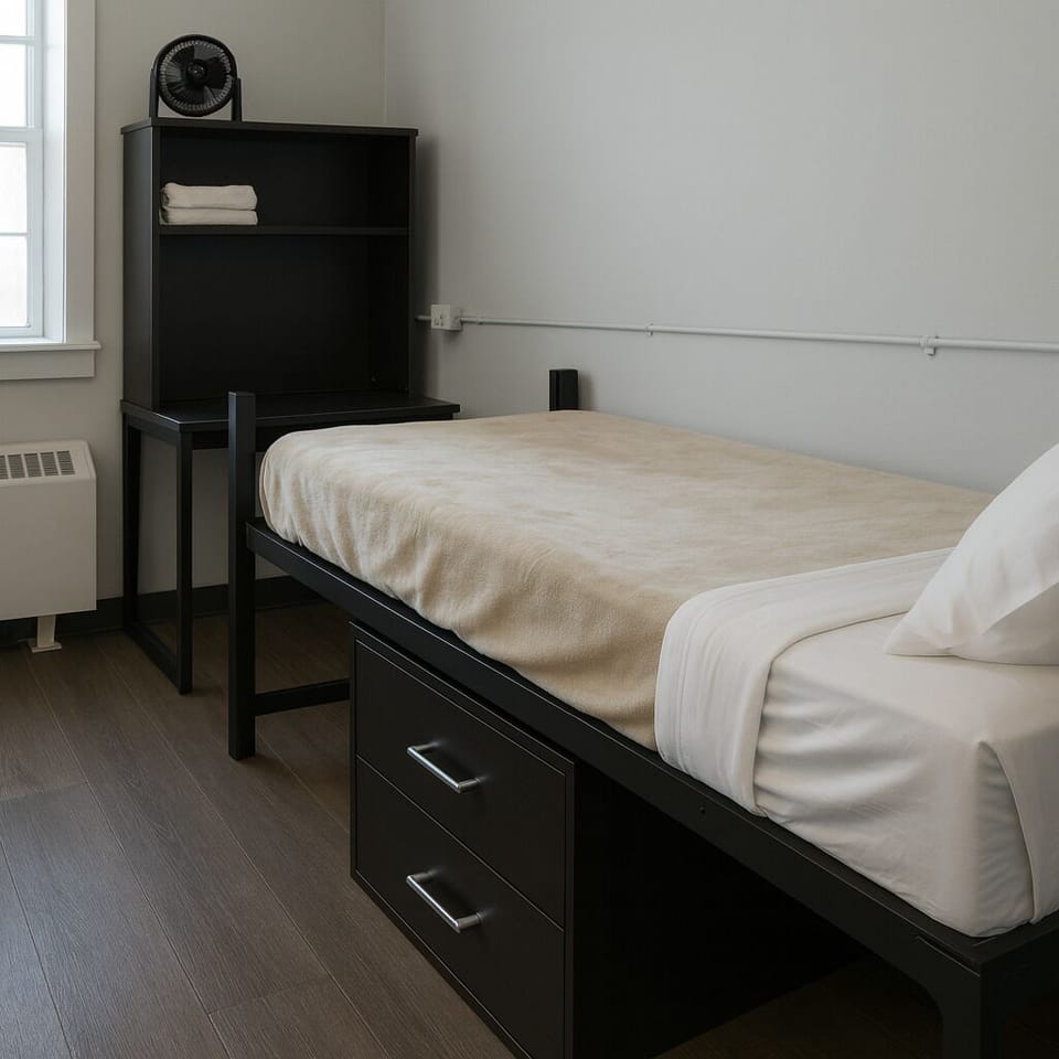 Single Room, 1 Twin Bed, Shared Bathroom | Desk, iron/ironing board, free WiFi, bed sheets