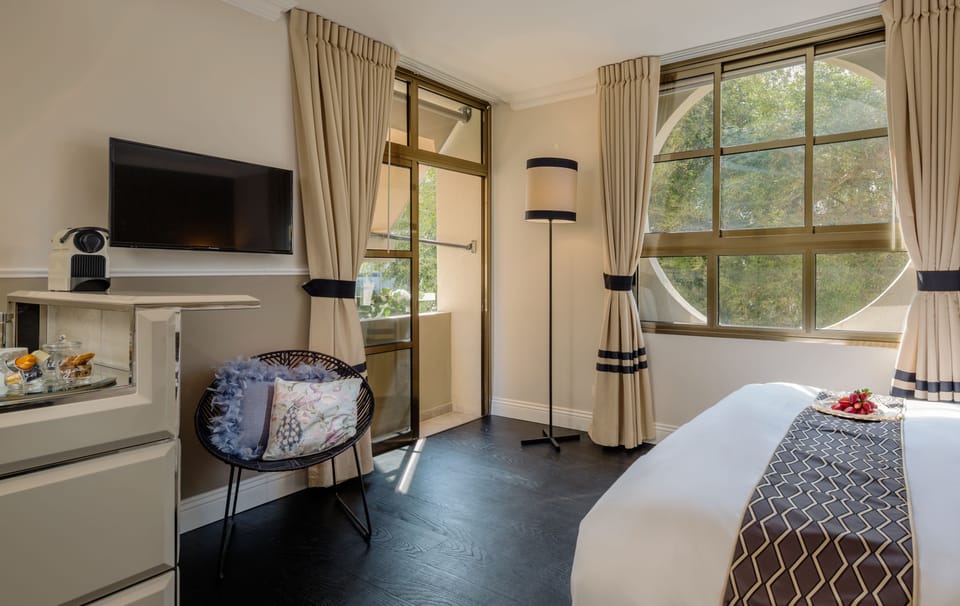 Deluxe Double Room | Premium bedding, minibar, in-room safe, individually decorated