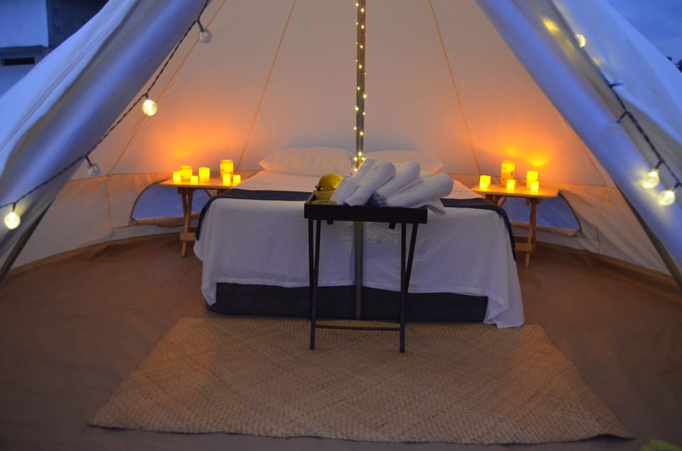 Luxury Tent, 1 Queen Bed, Beachfront | Rollaway beds (surcharge)