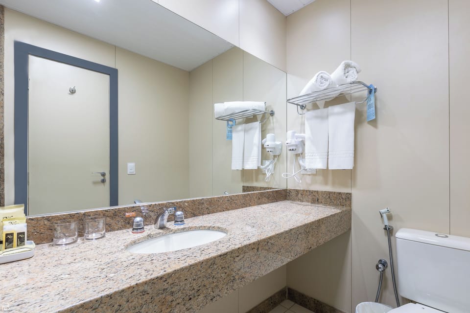 Deluxe Room | Bathroom | Shower, free toiletries, hair dryer, towels