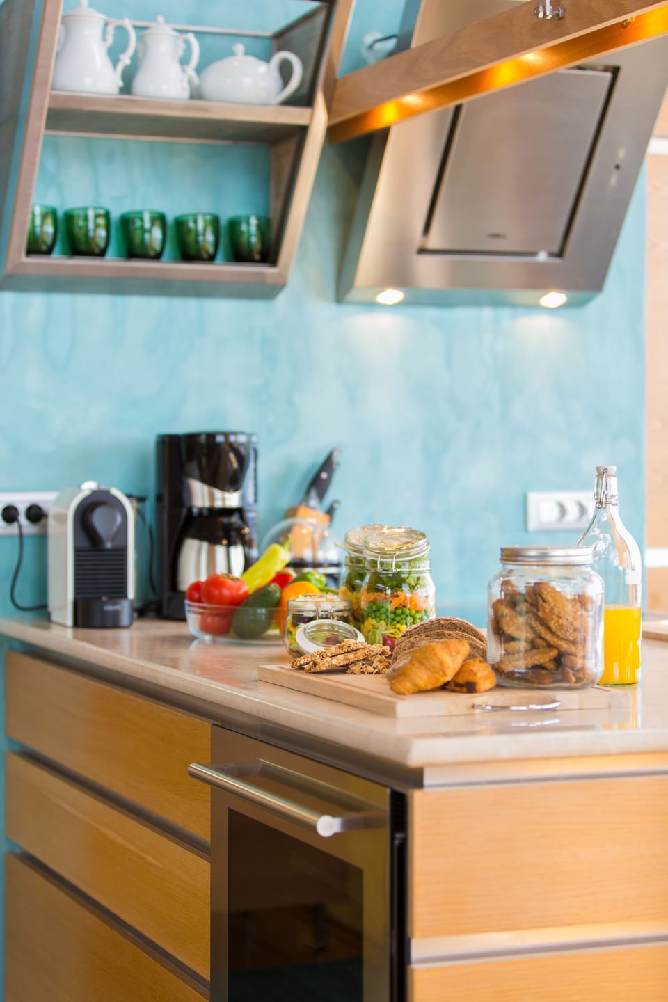 Luxury Villa, 2 Bedrooms, Private Pool | Private kitchen | Fridge, microwave, oven, stovetop
