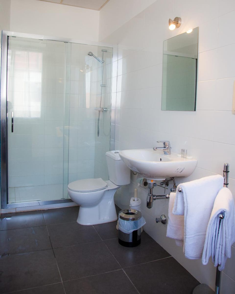 Free toiletries, hair dryer