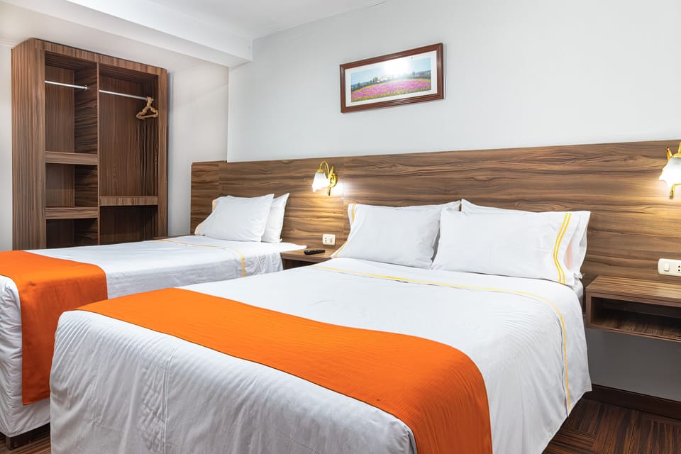 Family Double Room, 1 Bedroom, Private Bathroom | Premium bedding, individually furnished, desk, laptop workspace