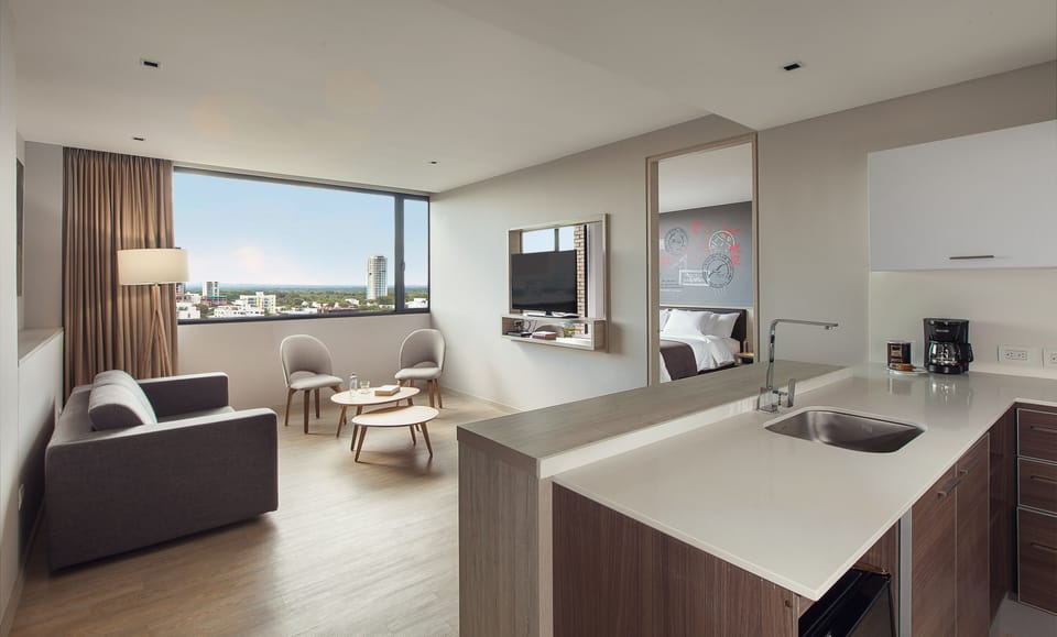 Studio | Private kitchenette | Fridge