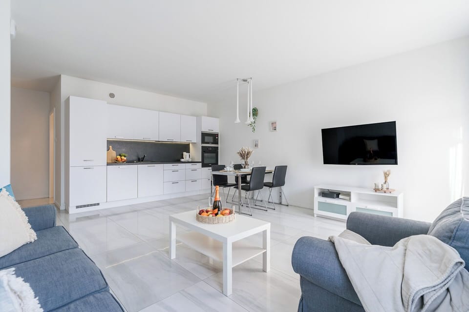 Apartment (Sopocka Przystan X) | Iron/ironing board, cribs/infant beds, free WiFi, bed sheets