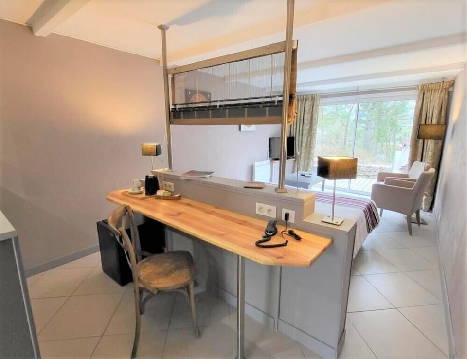 Comfort Double Room, Terrace, Garden View | Premium bedding, minibar, in-room safe, individually decorated