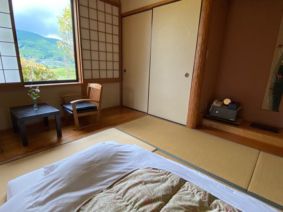 Japanese Style Room with Open-air Bath - Villa, Non Smoking | In-room safe, desk, laptop workspace, individually decorated