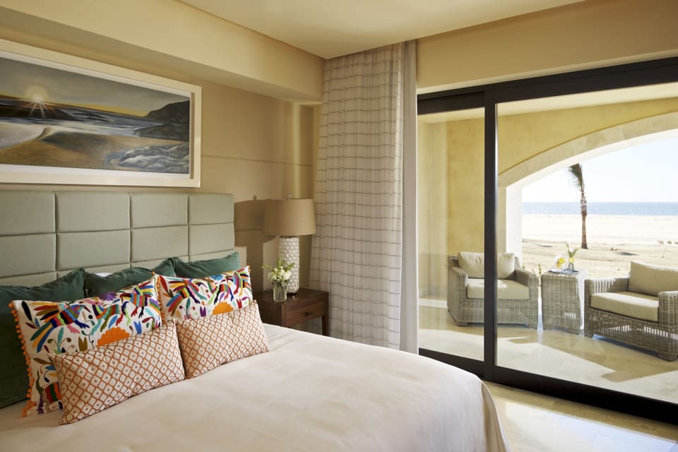 Grand Master Suite | Frette Italian sheets, premium bedding, in-room safe, blackout drapes