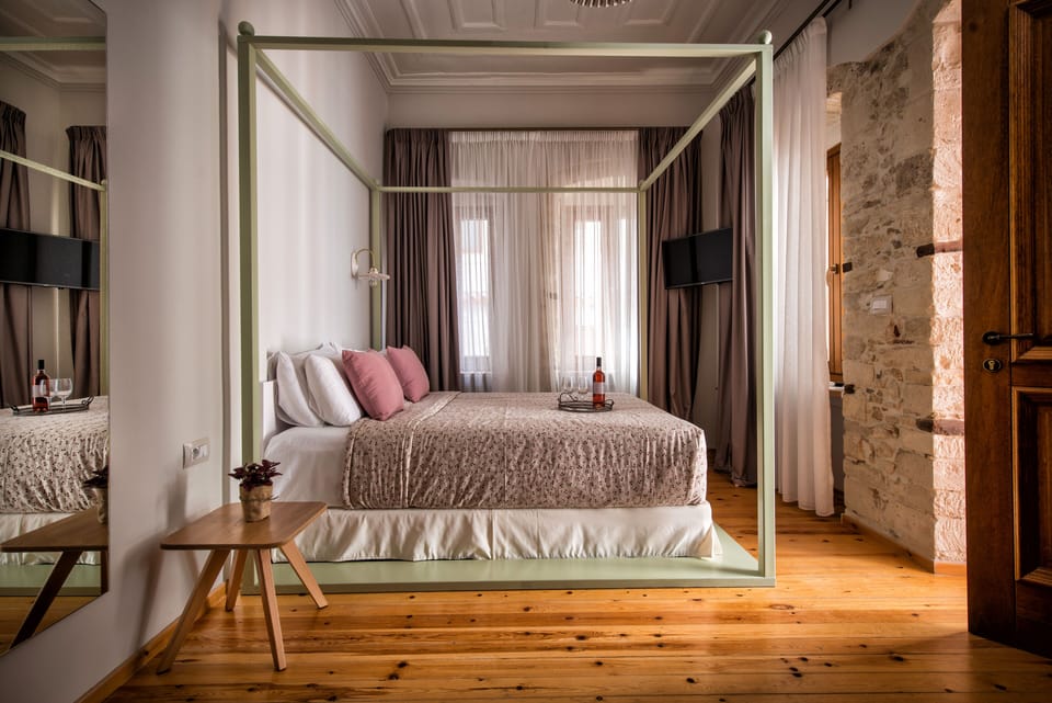 Superior Double Room | Frette Italian sheets, premium bedding, in-room safe, desk