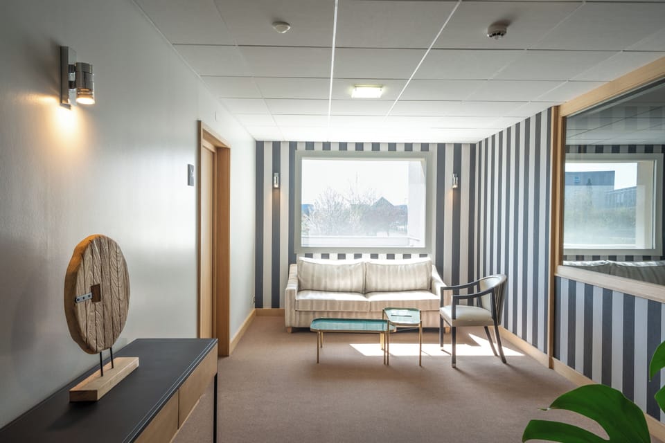 Lobby sitting area