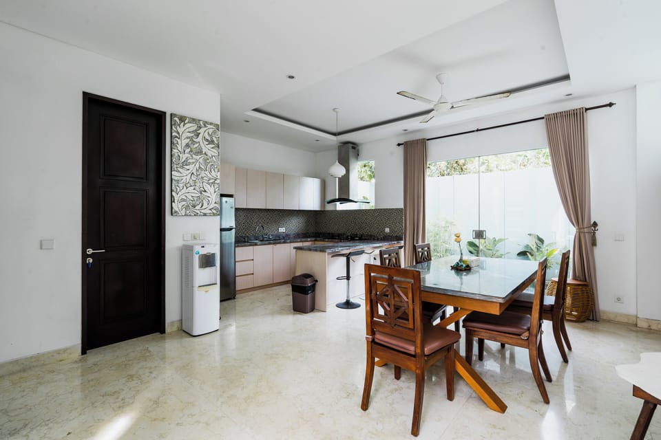 Villa, 3 Bedrooms, Private Pool | Private kitchen | Fridge