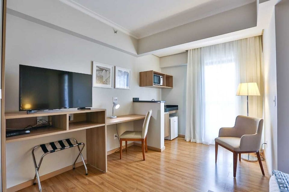 Minibar, in-room safe, desk, laptop workspace