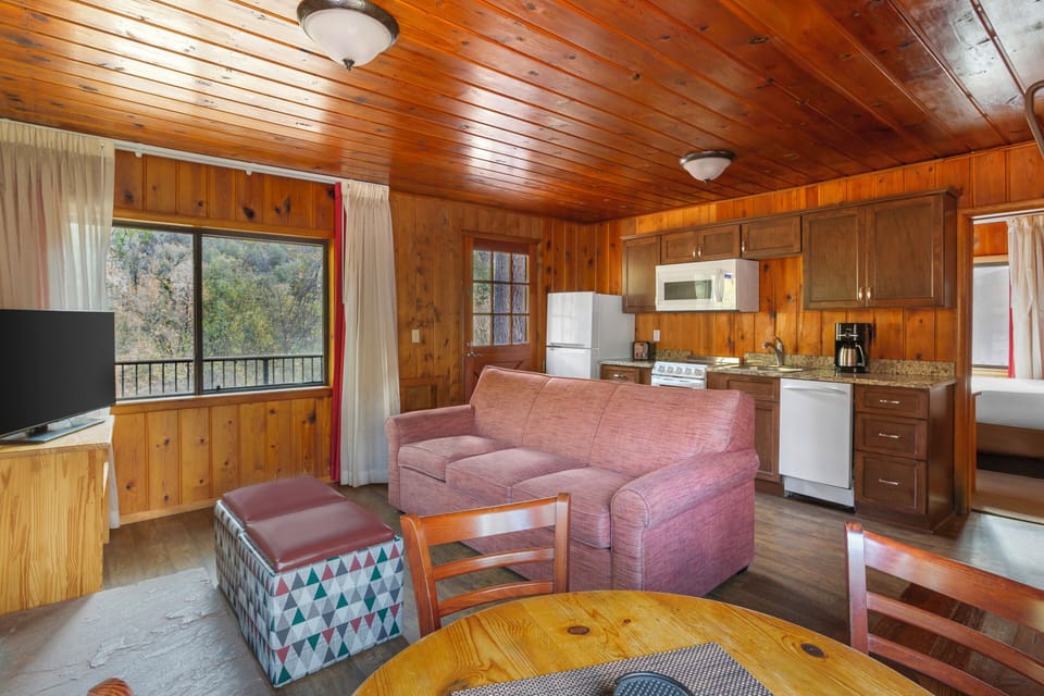 Standard Room, 1 Bedroom, Kitchen | Living area | TV, DVD player