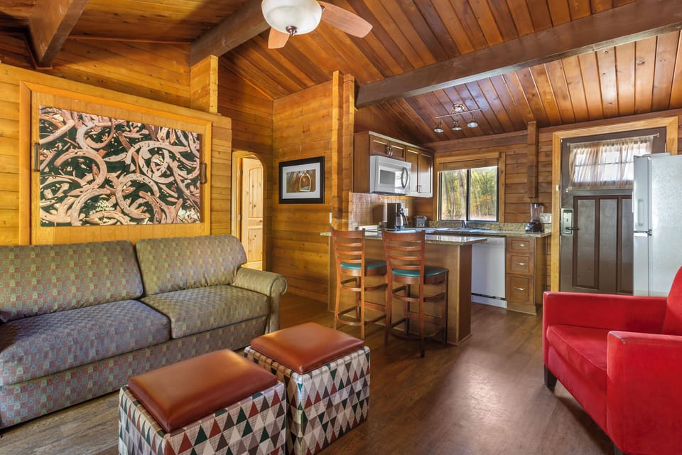 Standard Room, 2 Bedrooms, Kitchen | Living area | TV, DVD player
