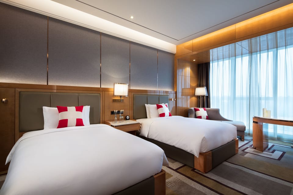 Minibar, in-room safe, desk, blackout drapes