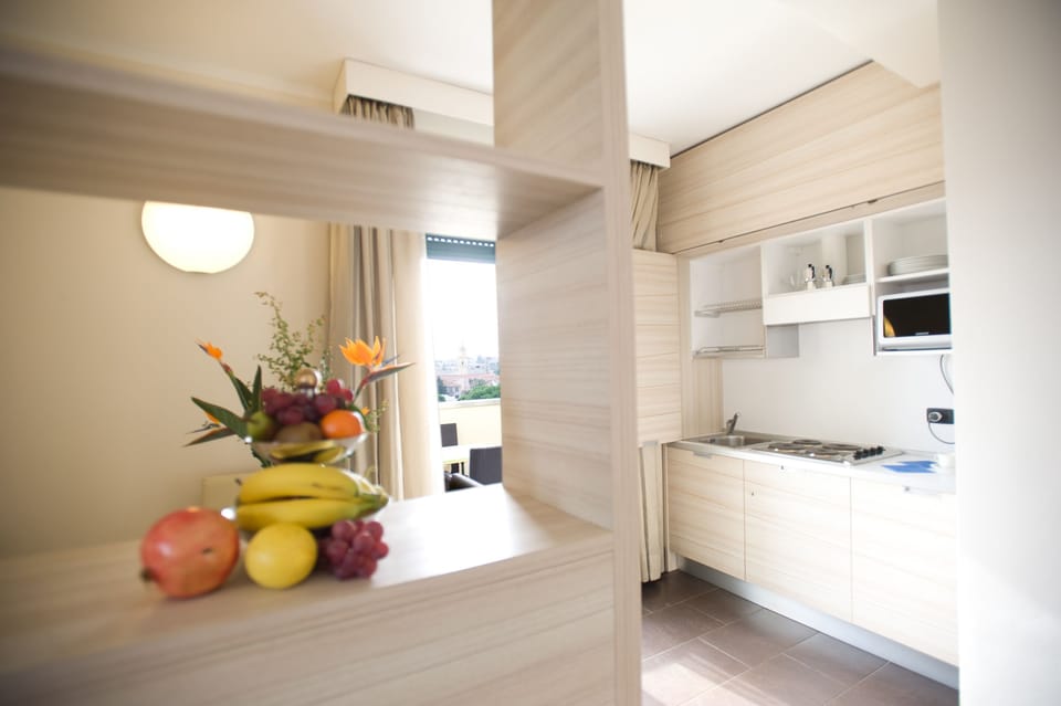 Superior Studio, Sea View | Private kitchenette | Shared fridge