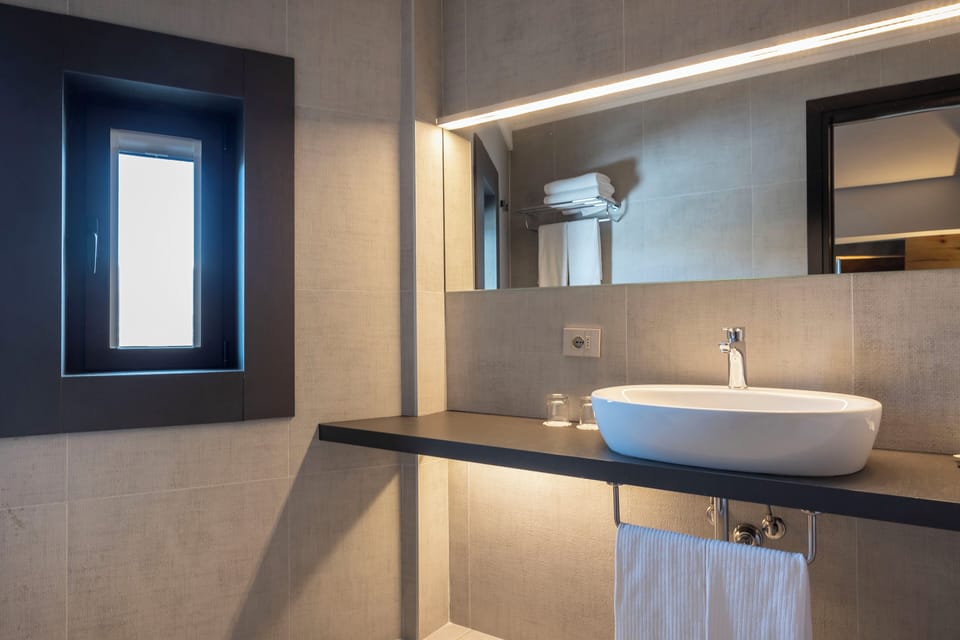 Deluxe Room | Bathroom | Shower, free toiletries, hair dryer, towels