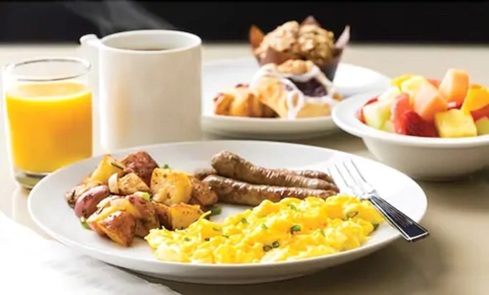 Free daily breakfast