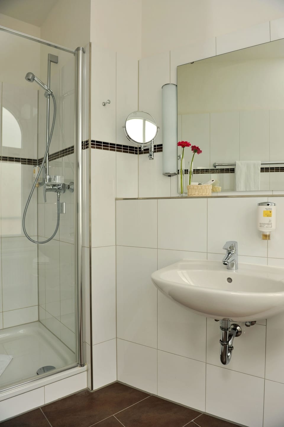 Hair dryer, towels
