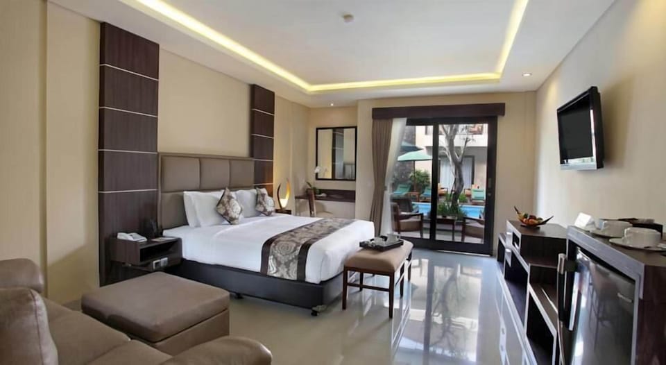 In-room safe, desk, blackout drapes, iron/ironing board