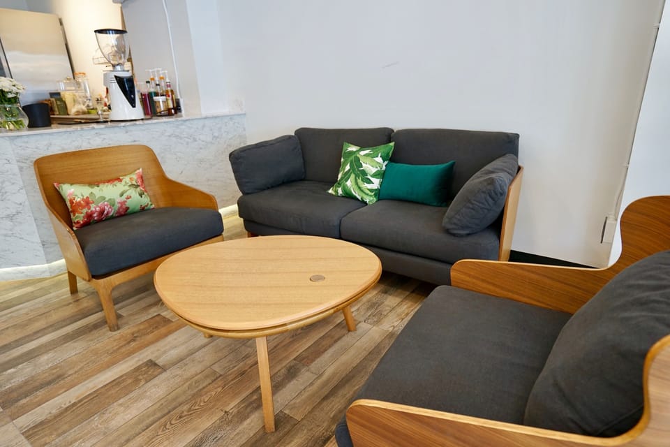 Lobby sitting area