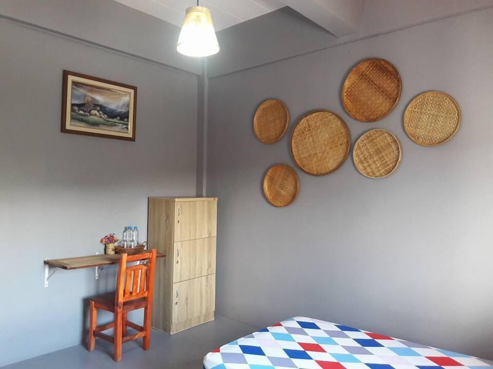 Standard Twin Room with Shared Bathroom | In-room safe, free WiFi