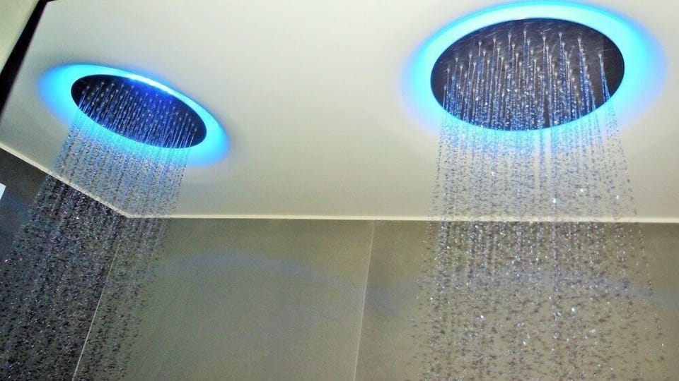 Luxury Suite | Bathroom | Free toiletries, hair dryer, bathrobes, slippers