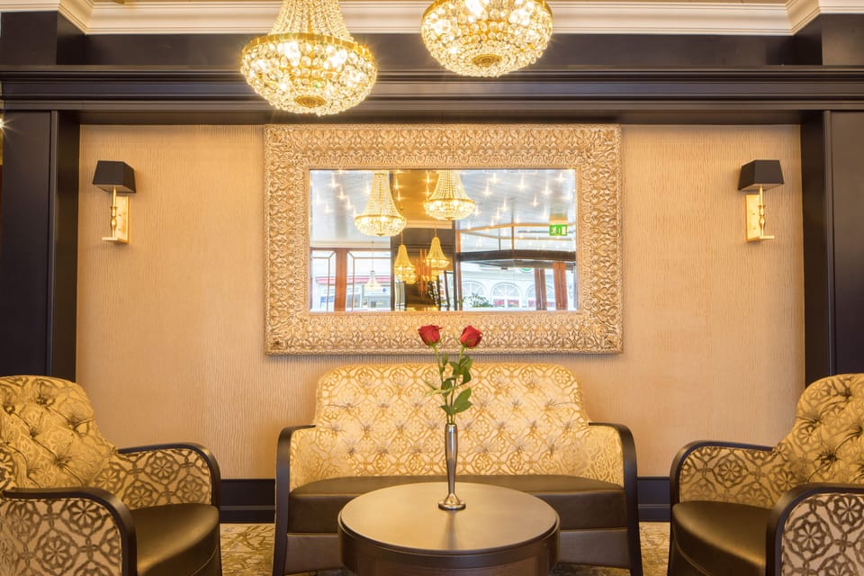 Lobby sitting area