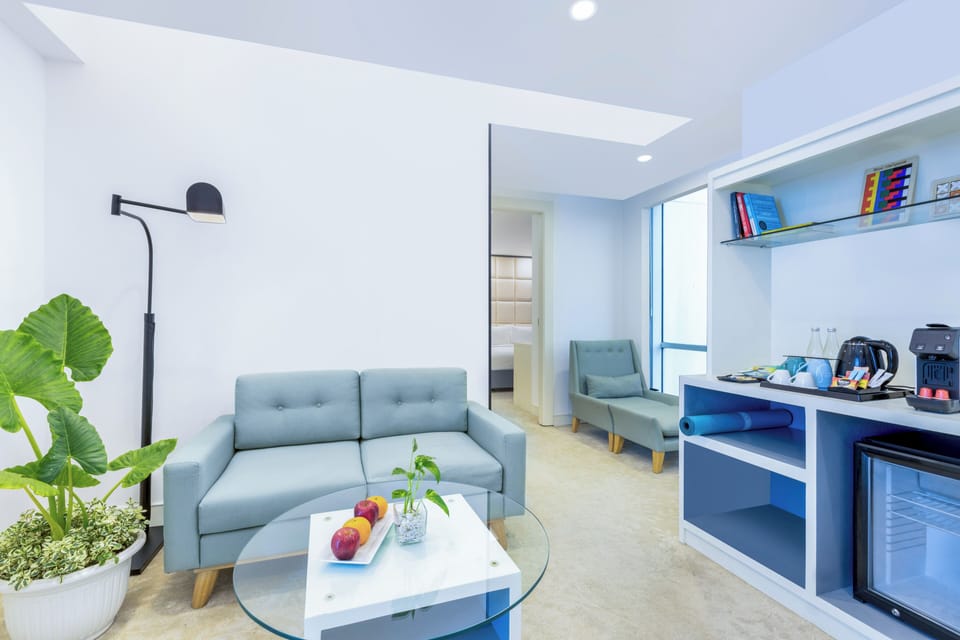The Loft | Living area | 42-inch LED TV with premium channels, TV