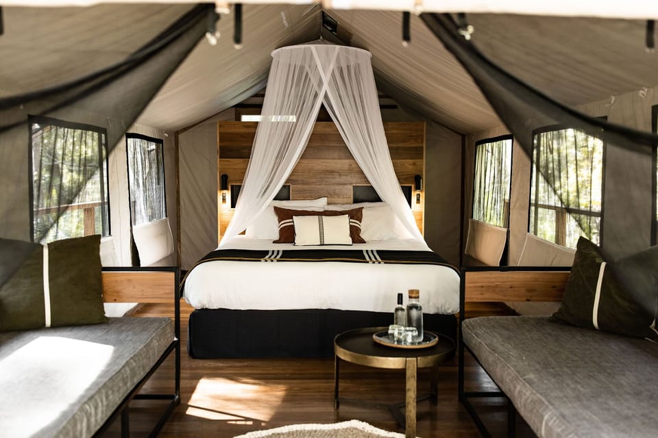 Superior Tent, Multiple Beds, Resort View | Premium bedding, blackout drapes, iron/ironing board (on request)