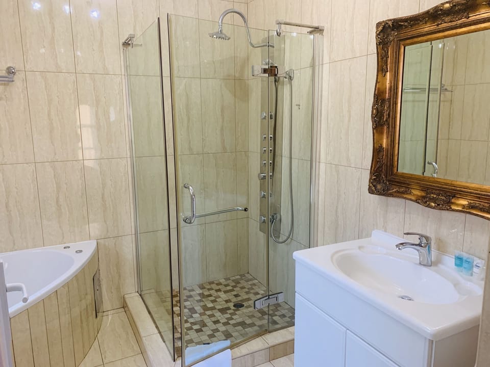 Deluxe Double or Twin Room, 1 Double Bed | Bathroom | Free toiletries, hair dryer, towels