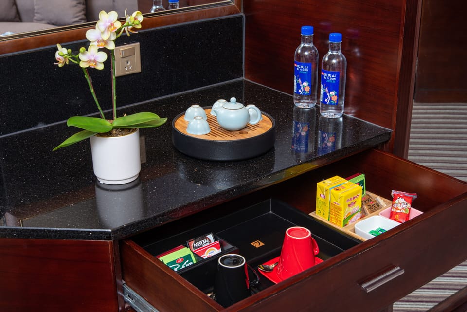 Minibar, in-room safe, desk, blackout drapes