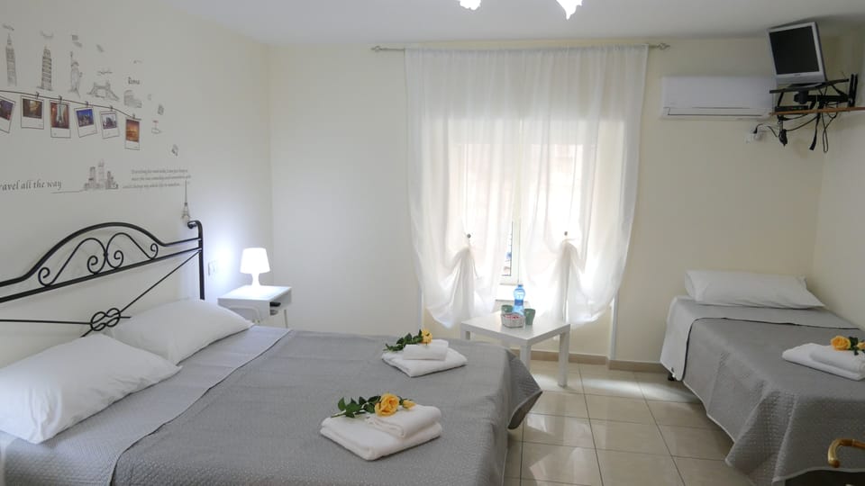 Comfort Double or Twin Room (Posillipo) | Frette Italian sheets, premium bedding, individually furnished, desk