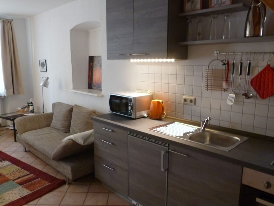 Apartment, 2 Bedrooms (Auslese) | Private kitchen | Shared fridge