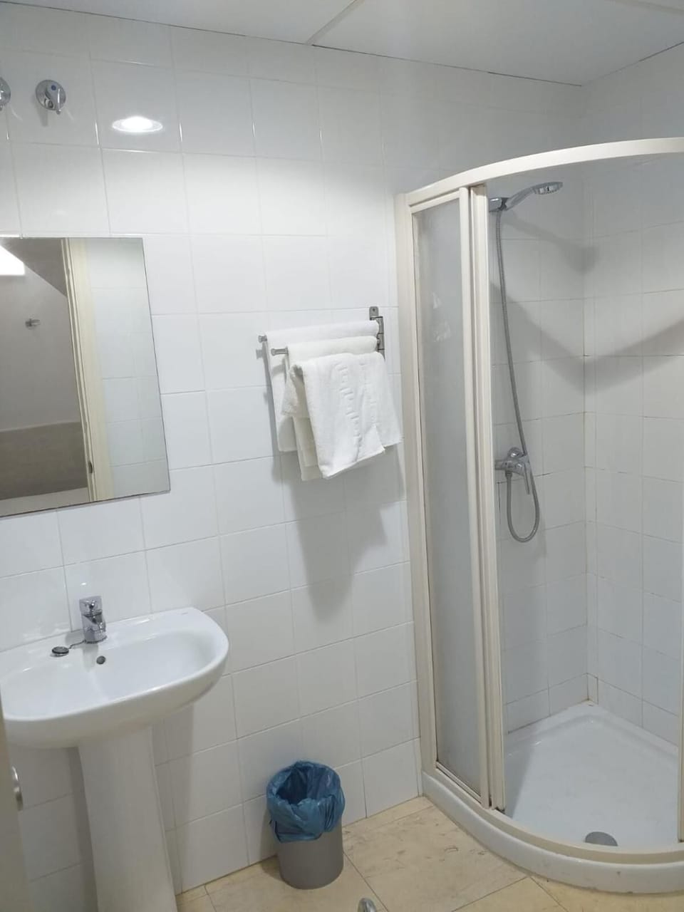 Double Room | Bathroom | Shower, free toiletries, towels