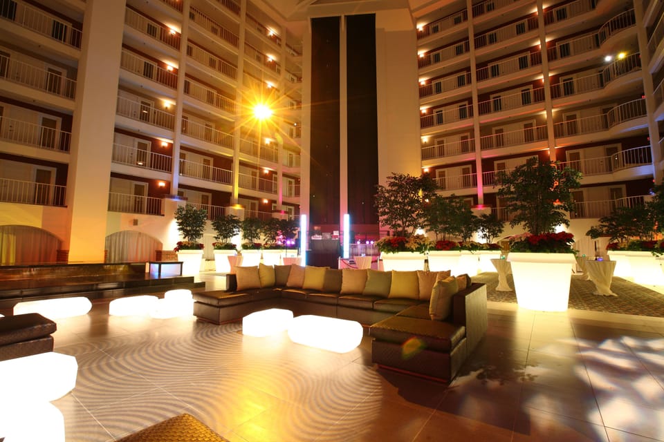 Lobby sitting area