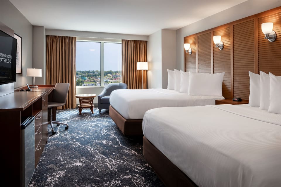 Premium bedding, in-room safe, desk, iron/ironing board