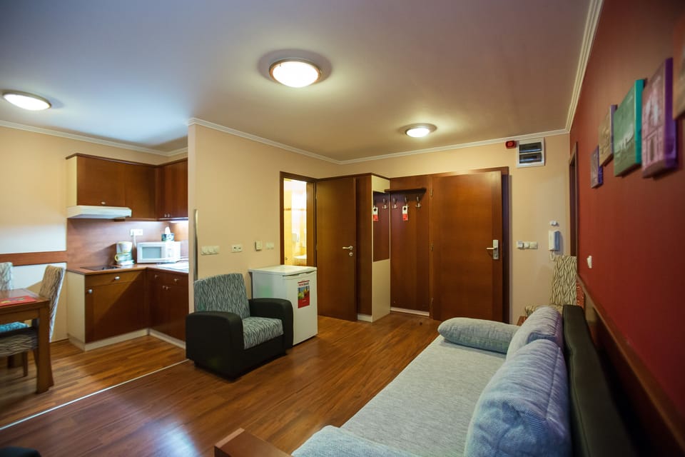 Apartment, 1 Bedroom | Living room | TV