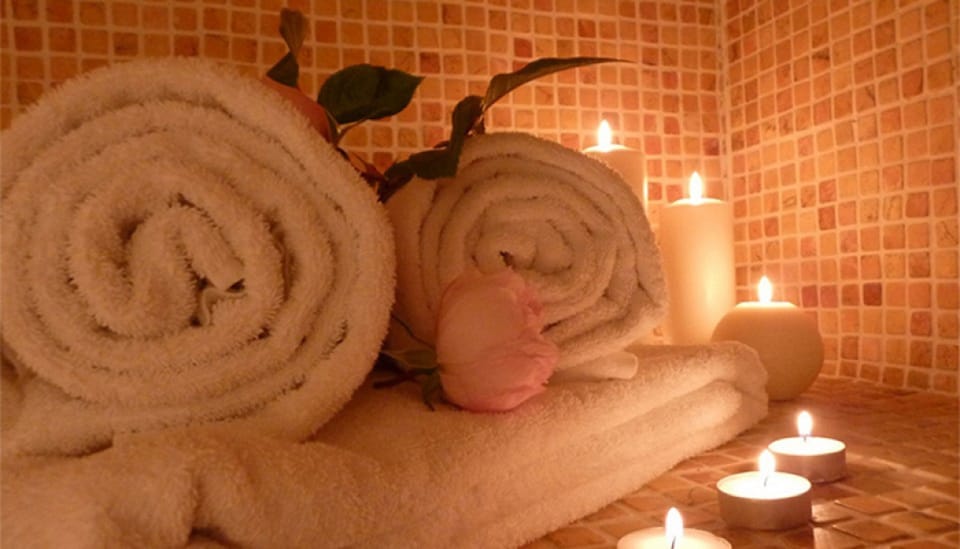Steam room, massages
