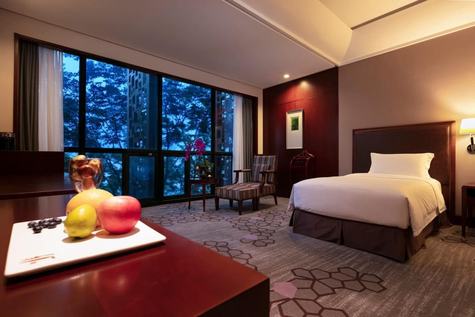 Minibar, in-room safe, desk, blackout drapes