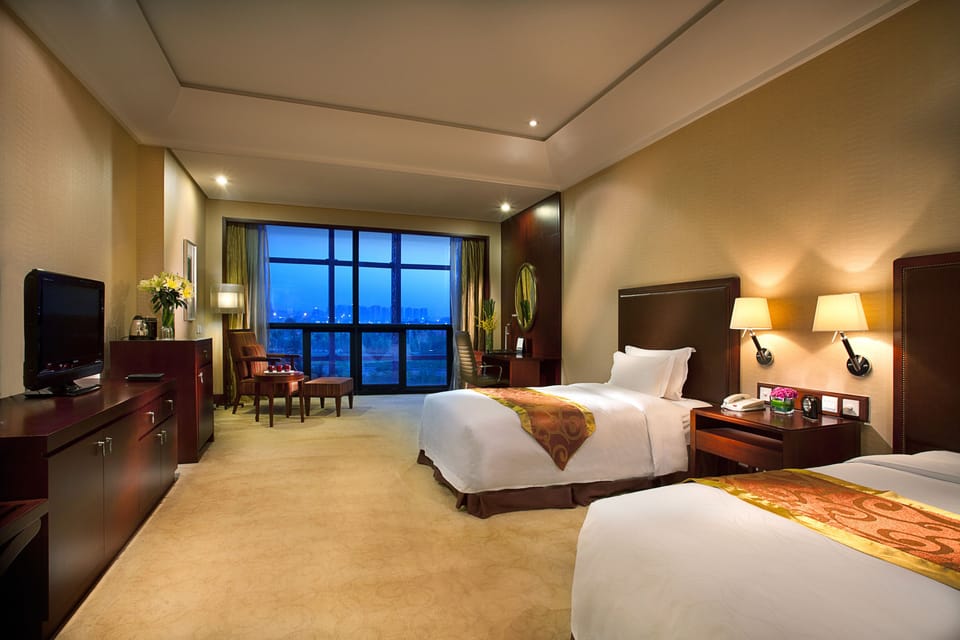 Minibar, in-room safe, desk, blackout drapes
