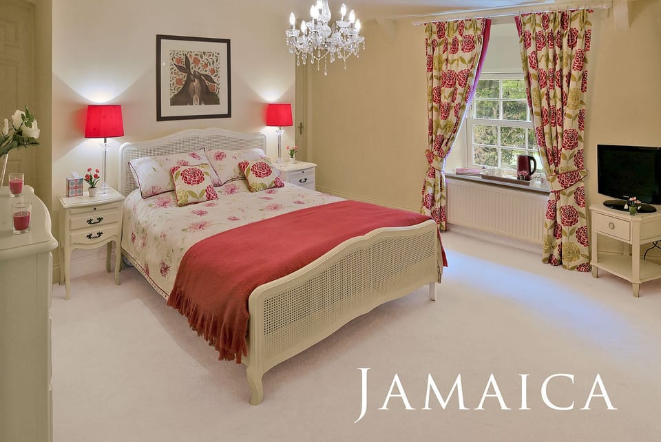 Luxury Double Room (Jamaica) | Desk, iron/ironing board, free WiFi, bed sheets