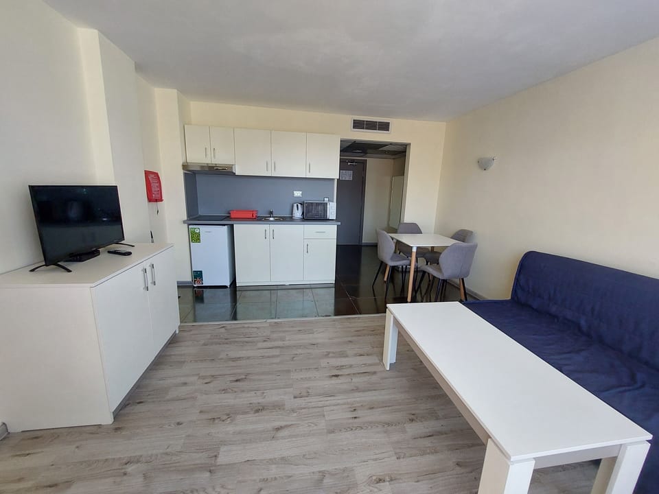 Basic Apartment, 1 Bedroom, Balcony | Private kitchen | Fridge, microwave, stovetop, electric kettle
