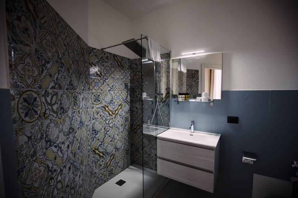 Free toiletries, hair dryer, bidet, towels