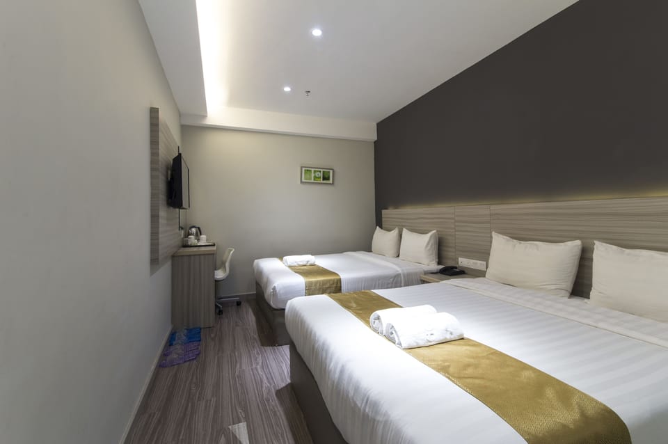 Deluxe Family  | Desk, iron/ironing board, free WiFi
