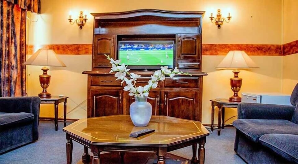 Executive Double or Twin Room | Living room | Flat-screen TV, stereo