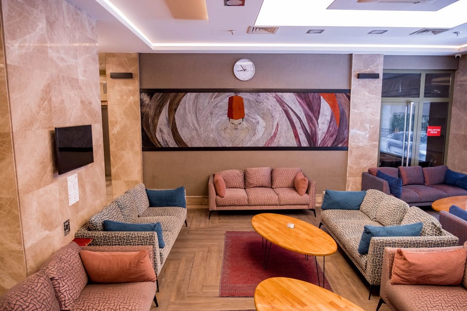 Lobby sitting area