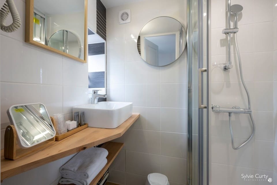 Premium Room | Bathroom | Free toiletries, hair dryer, towels
