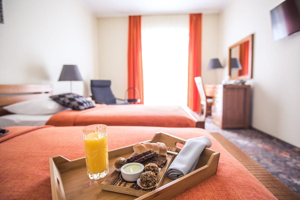Standard Twin Room | Hypo-allergenic bedding, minibar, in-room safe, desk